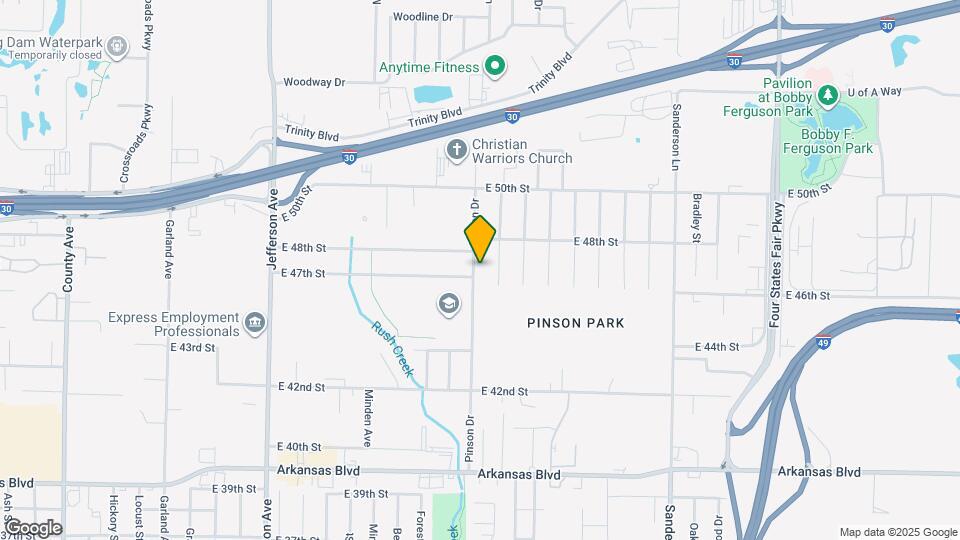 4708 Pinson Dr Map and Location Details