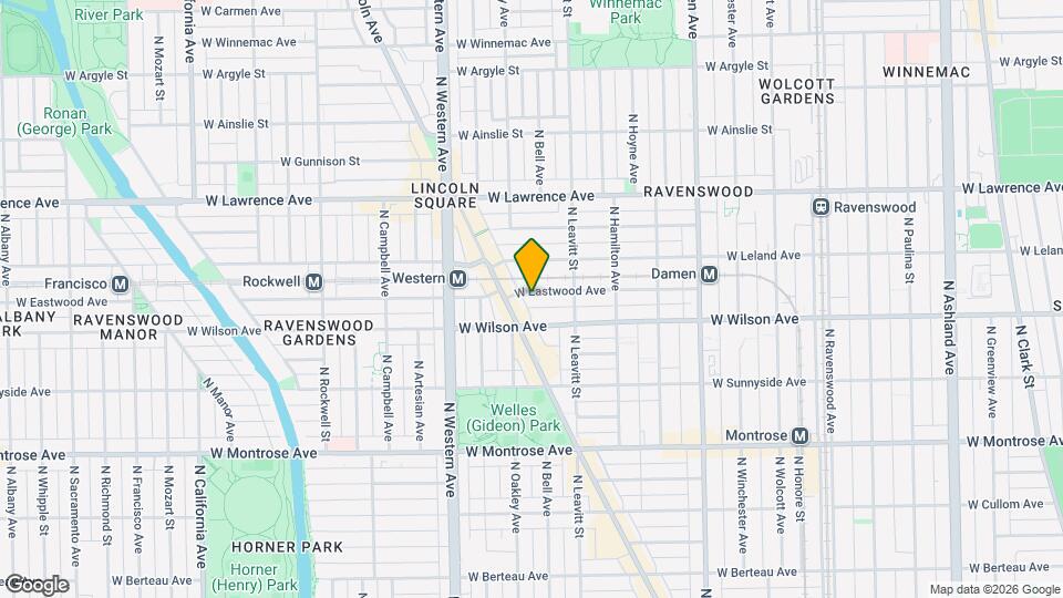 2241 W Eastwood Ave Map and Location Details