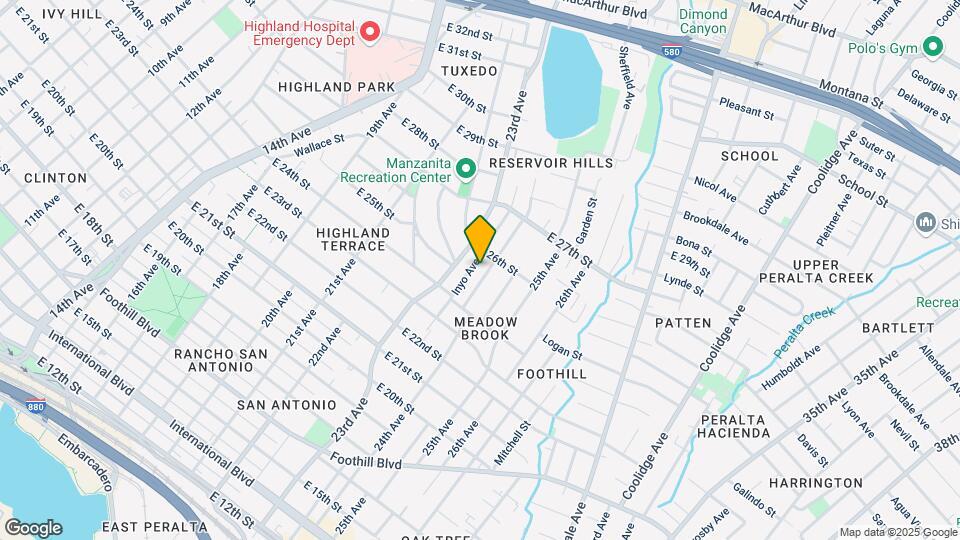 2521 Grande Vista Ave Mapa y Detalles de la Ubicación