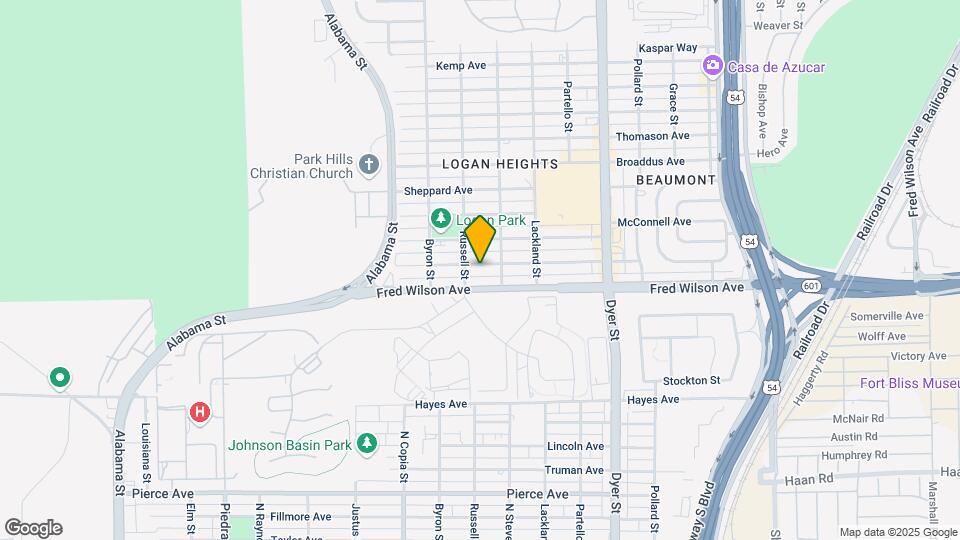 3610 Keltner Ave Mapa y Detalles de la Ubicación