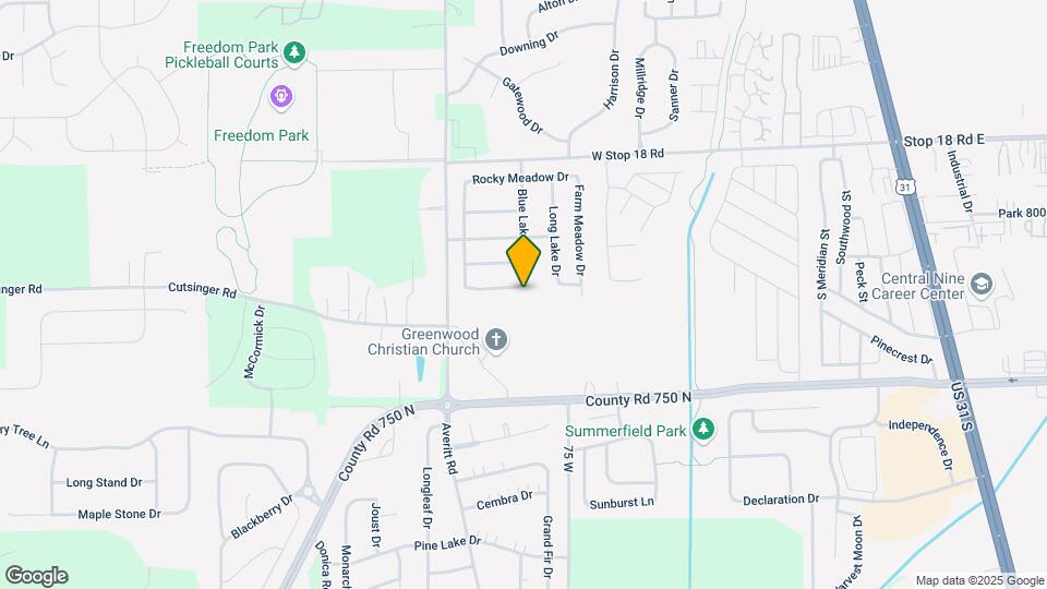 625 Locust Grove Ln Map and Location Details