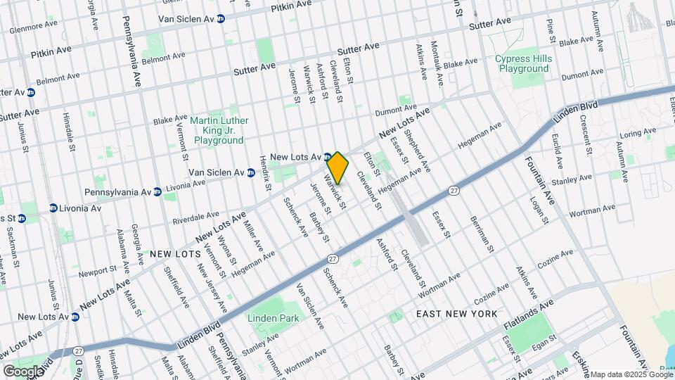 733 Warwick St Map and Location Details