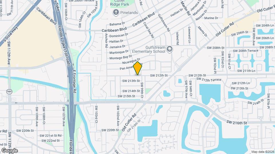 9940 SW 212th St Mapa y Detalles de la Ubicación