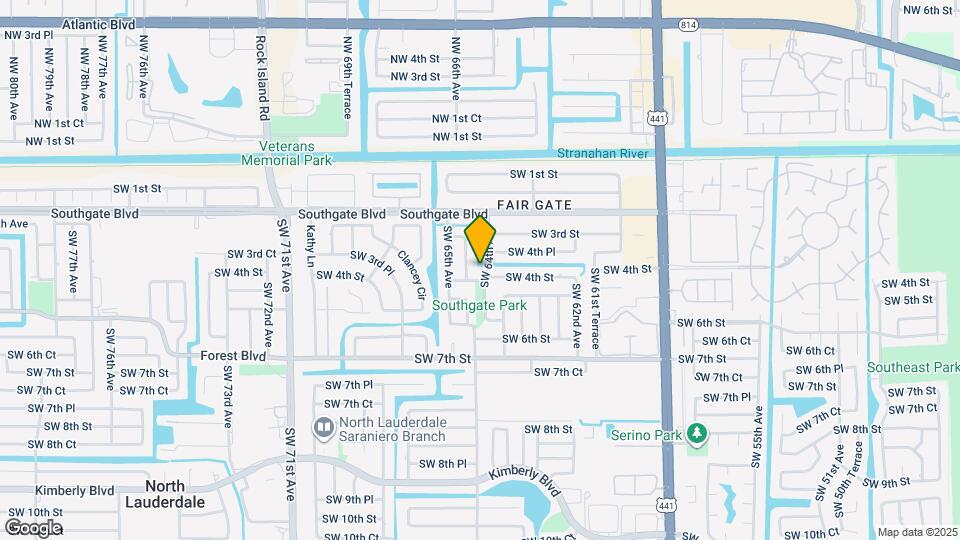 341 SW 64th Ave Map and Location Details