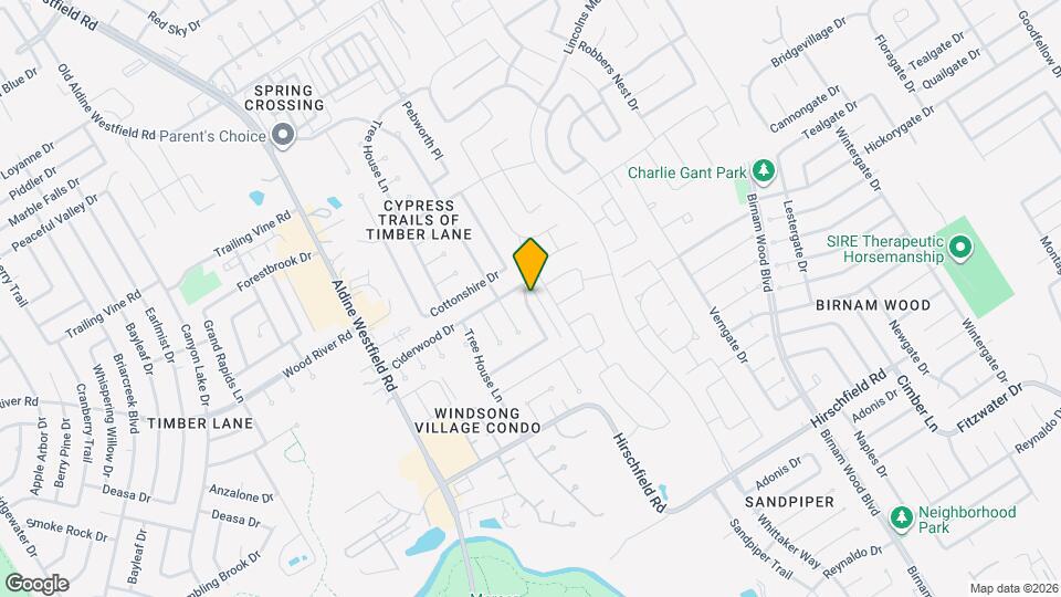 22910 Pebworth Pl Map and Location Details