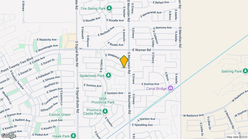 11158 East Sebring Avenue Map and Location Details