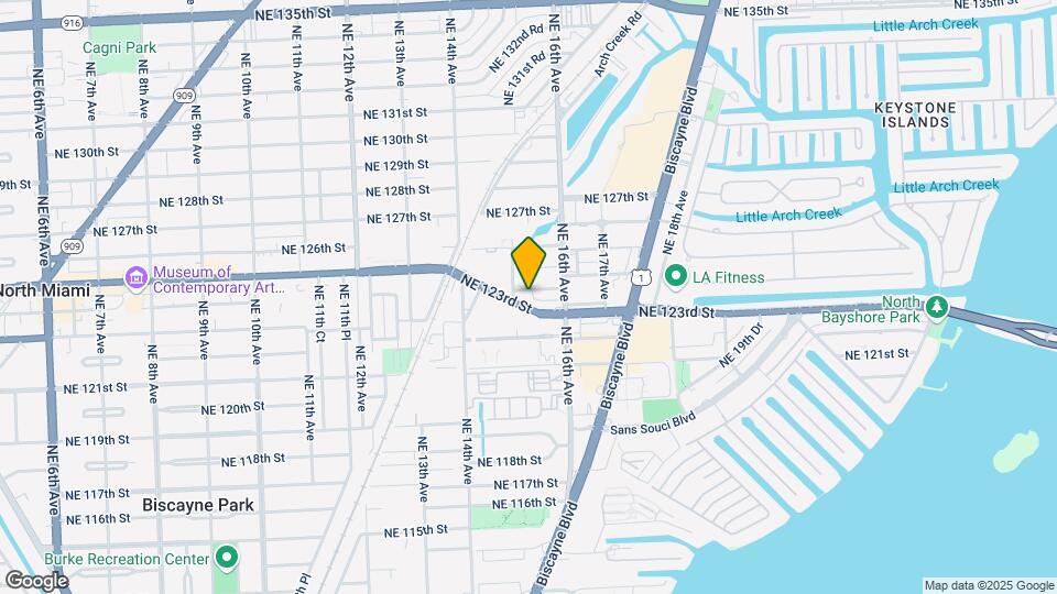 1530 NE 124th St Mapa y Detalles de la Ubicación