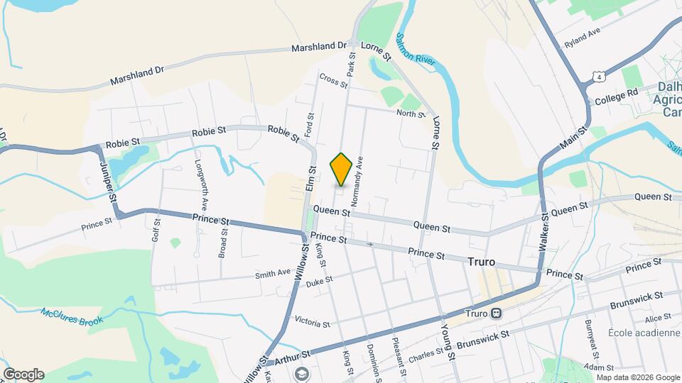 121 Park St Map and Location Details