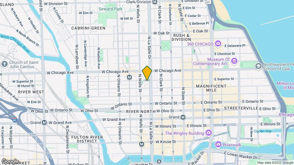 720 N La Salle St-Unit -2 Map and Location Details