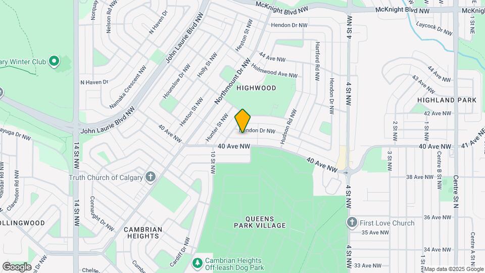 11 Hendon Dr NW Map and Location Details