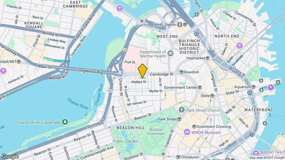 24 Anderson St, Unit 5 Map and Location Details