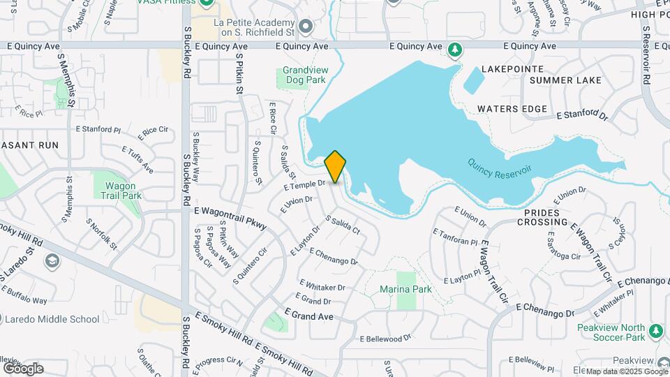 17579 E Temple Dr Map and Location Details