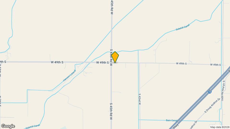 4467 W 49th S Map and Location Details