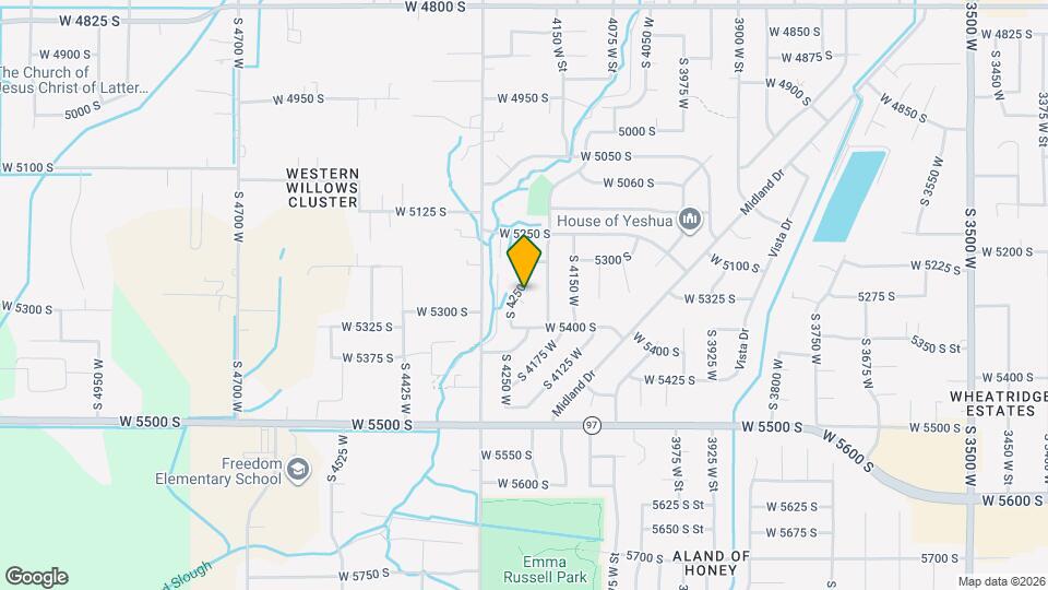 4246 W 5325 S Mapa y Detalles de la Ubicación