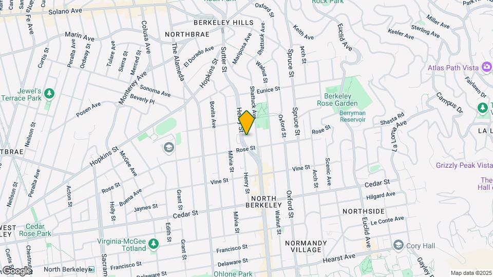 1329 Henry St Mapa y Detalles de la Ubicación