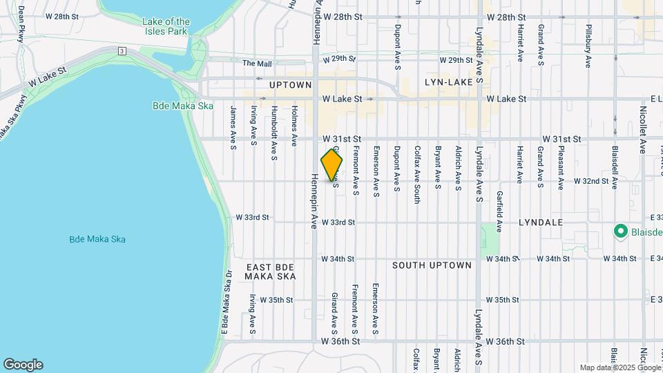 1401 W 32nd St Map and Location Details