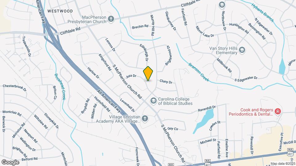 3314 Jura Dr Map and Location Details