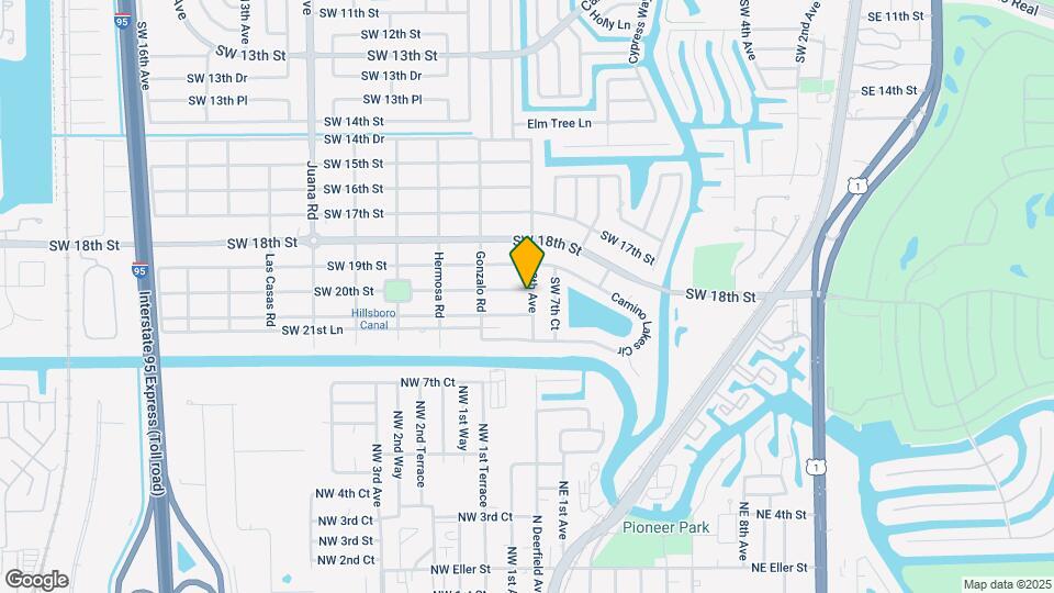 800 SW 20th St Map and Location Details