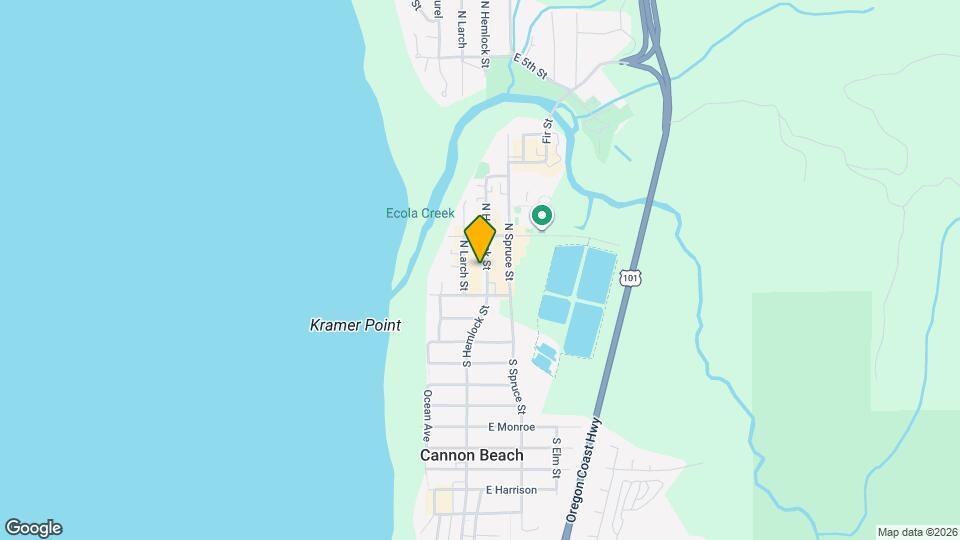 140 S Hemlock St, Unit #1 Map and Location Details