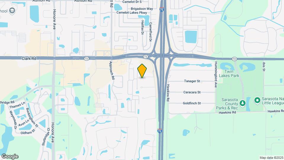 5709 Wild Sage Cir Map and Location Details