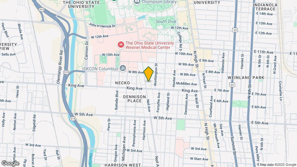 1448 Neil Ave Map and Location Details