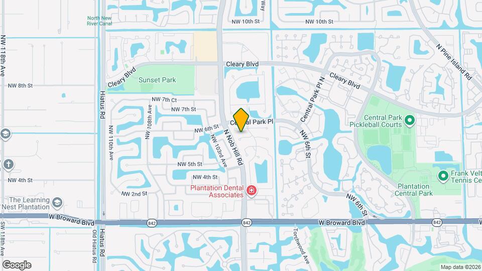 10157 NW 4th St Map and Location Details
