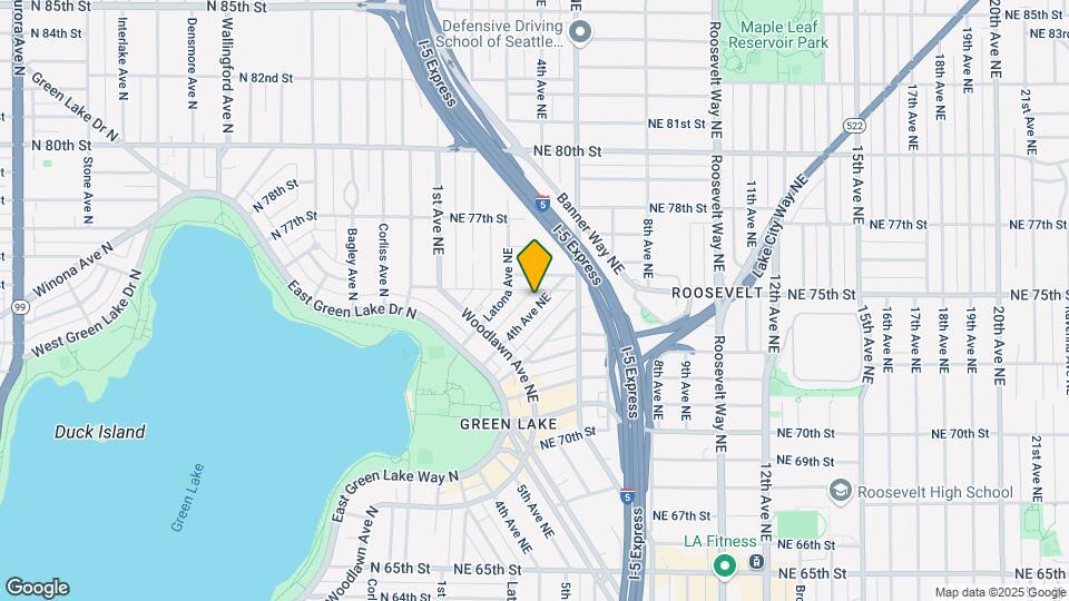 7449-7451 4th Ave NE Map and Location Details