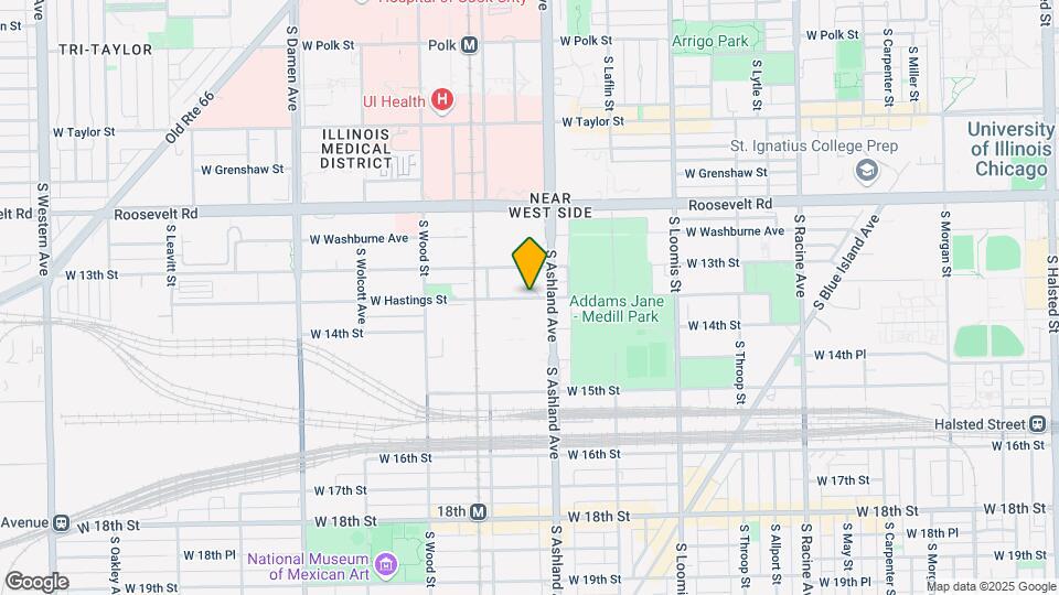 1626 W Hastings St Map and Location Details