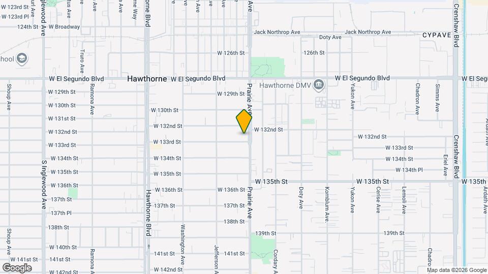 4015 W 133rd St Map and Location Details