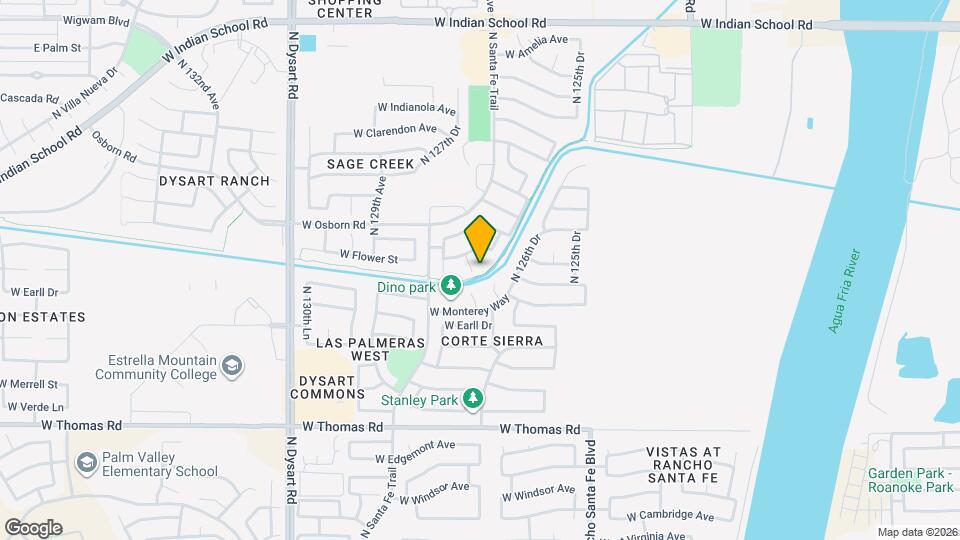 3201 N 127th Dr Map and Location Details