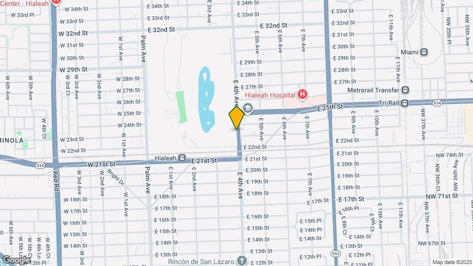 2336 E 4th Ave Map and Location Details