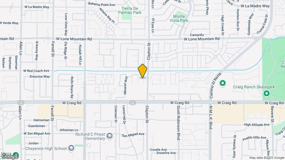 4525 Switchback St Map and Location Details