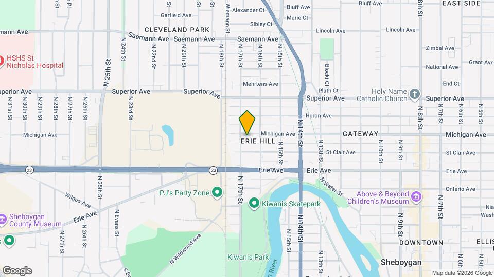 1625 Michigan Ave, Unit 1625 Michigan Ave Map and Location Details