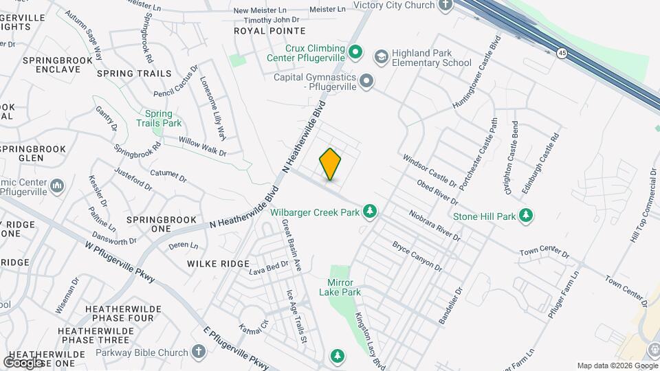 404 Craters of the Moon Blvd Map and Location Details