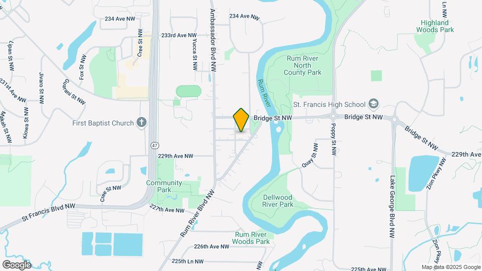 3709 229th Ln NW Map and Location Details