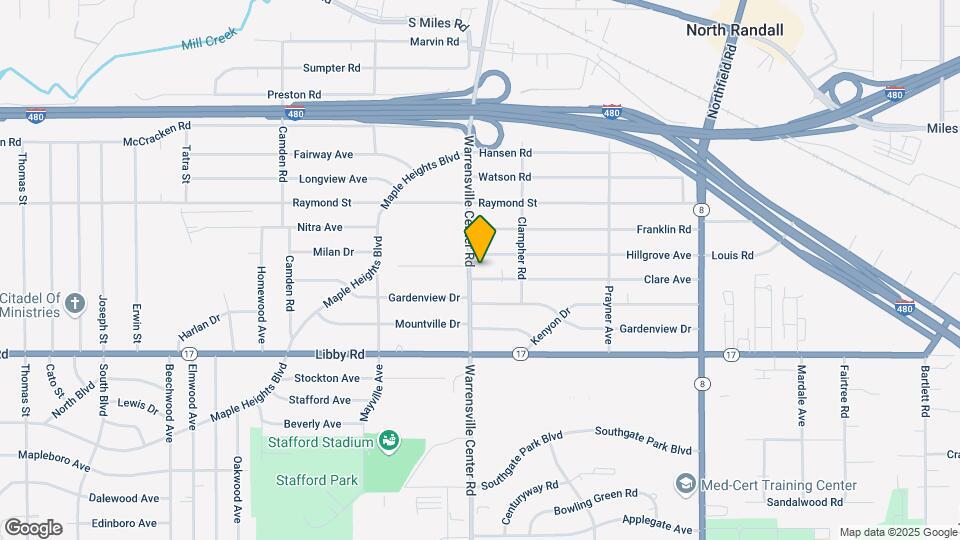 5175 Warrensville Center Rd Map and Location Details