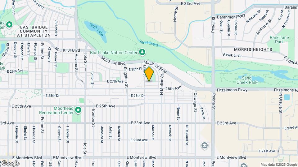11346 E 27th Ave Map and Location Details