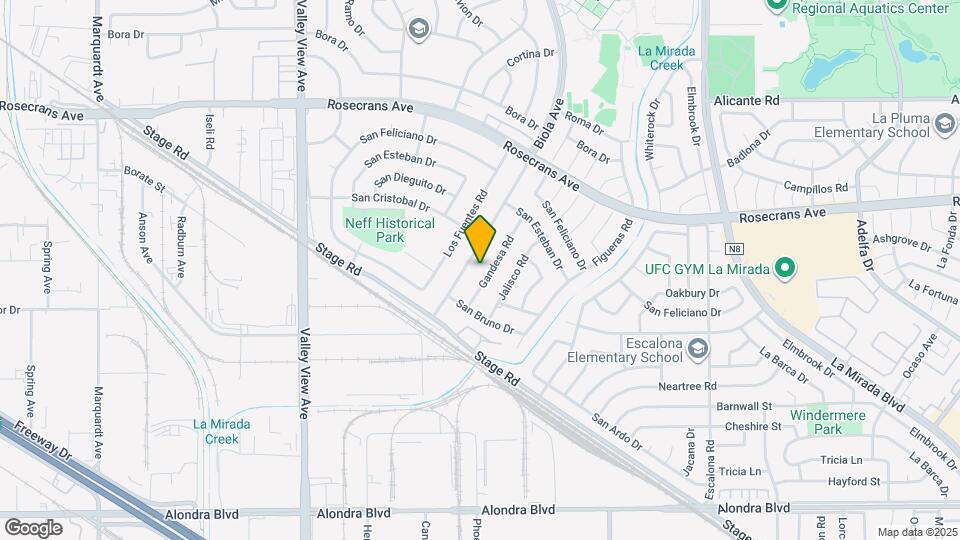 14741 Gandesa Rd Map and Location Details