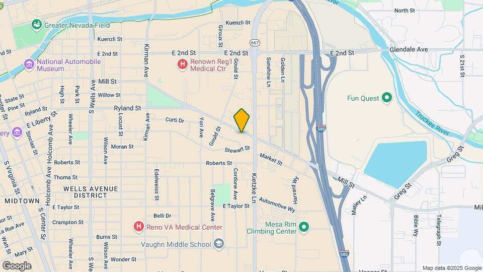 1680 Mill Street Map and Location Details