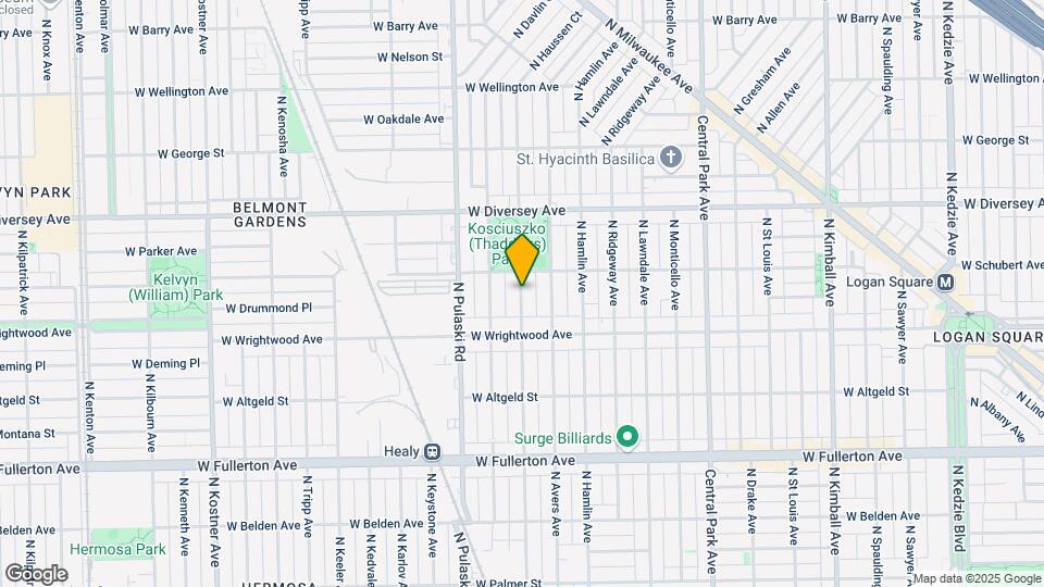 2659 N Springfield Ave Map and Location Details