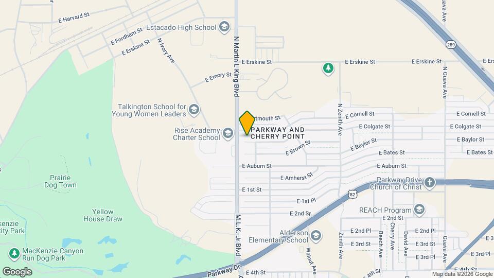 1705 E Colgate St Map and Location Details