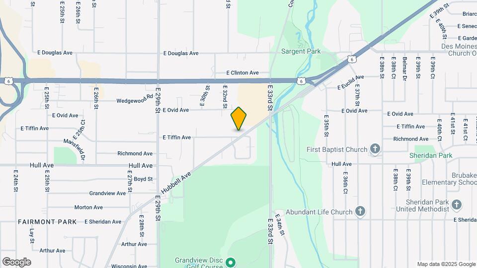 3216 E Tiffin Ave Map and Location Details