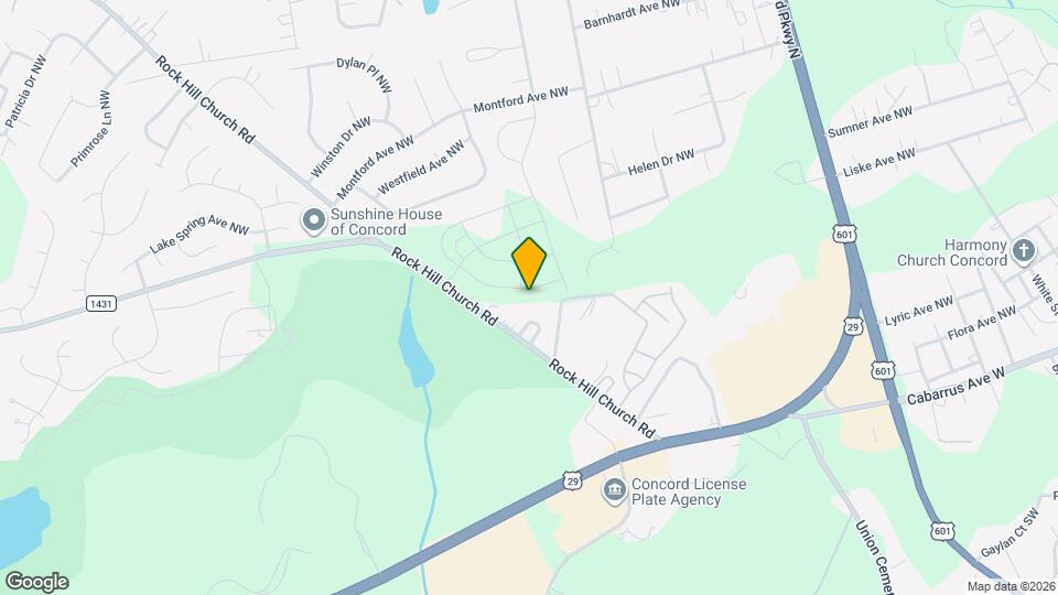 2723 Yeager Dr NW Map and Location Details