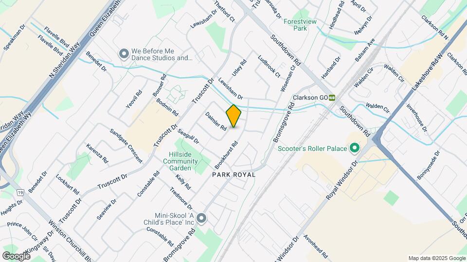 1228 Canvey Crescent Map and Location Details