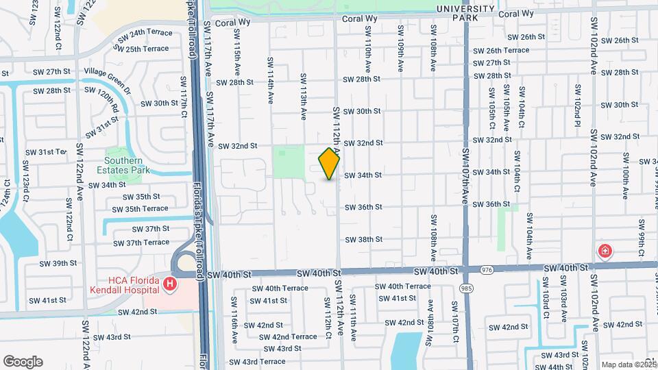 3466 SW 112th Ave Map and Location Details