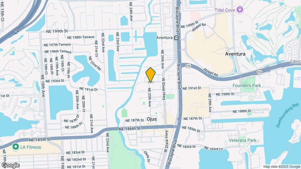 2500 NE 192 St Map and Location Details