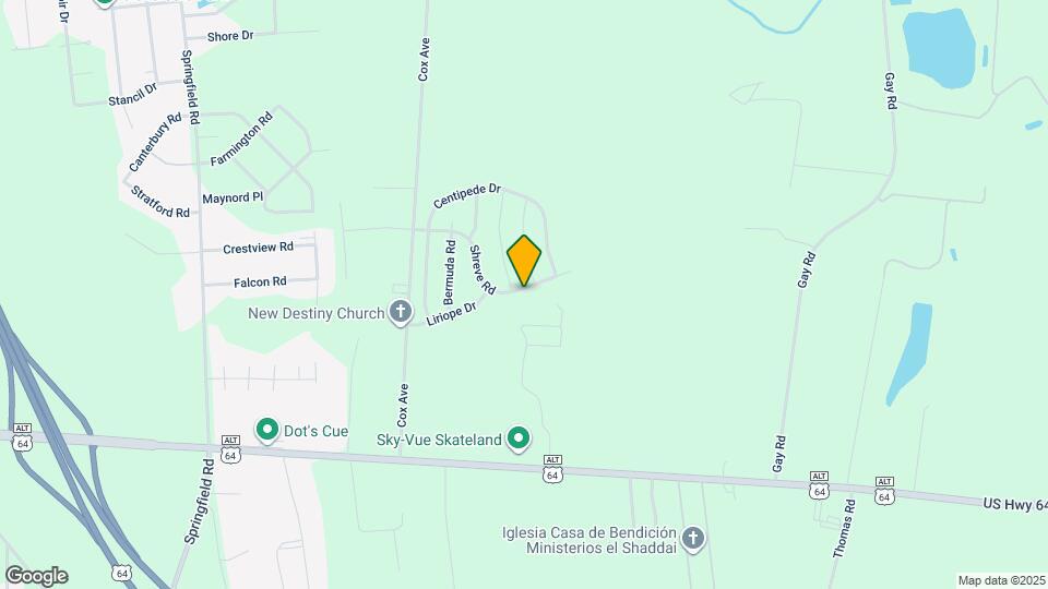 2605 Shreve Rd Map and Location Details