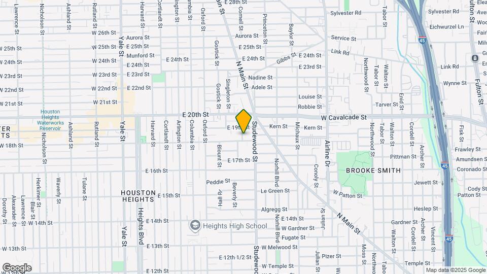 5400 Sheldon St Map and Location Details