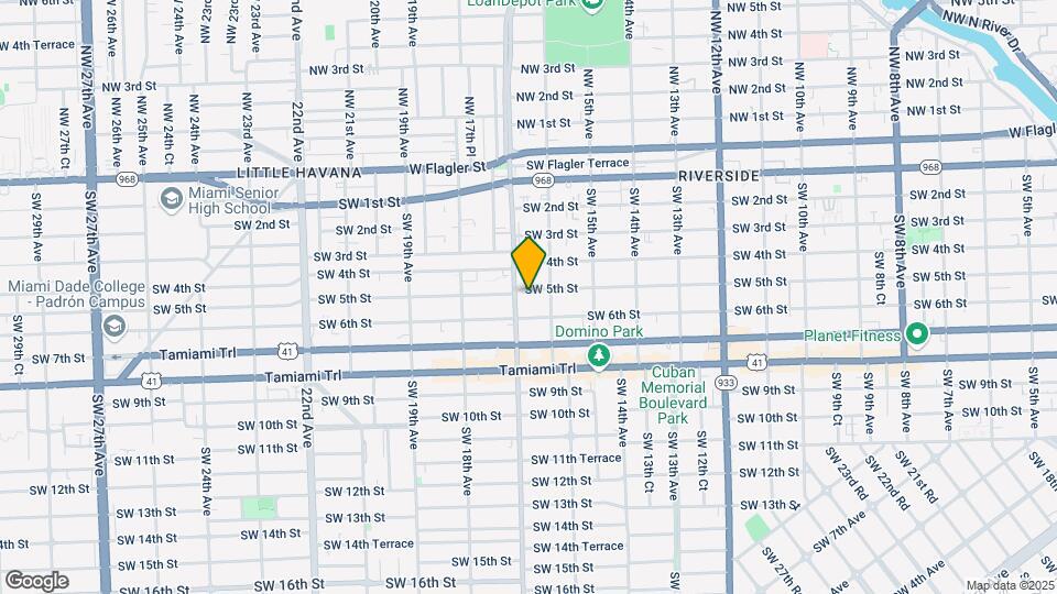 1650 SW 5th St Map and Location Details