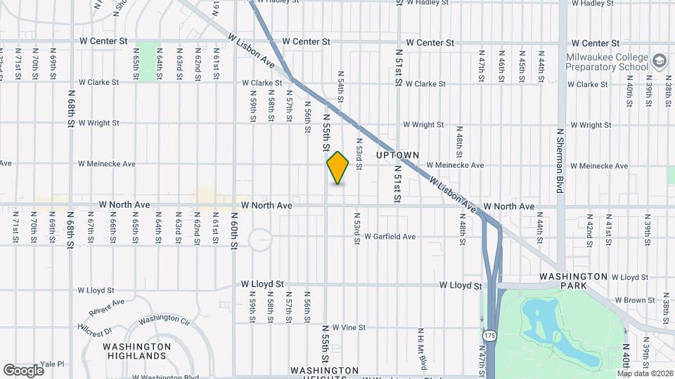 2331 N 54th St, Unit 2333 N. 54th St Mapa y Detalles de la Ubicación